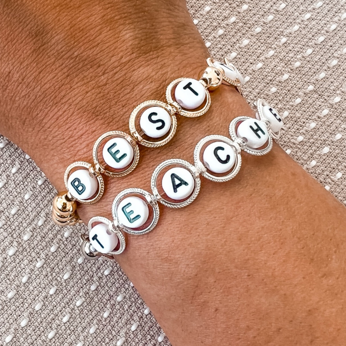 "Best Teacher" Bracelet
