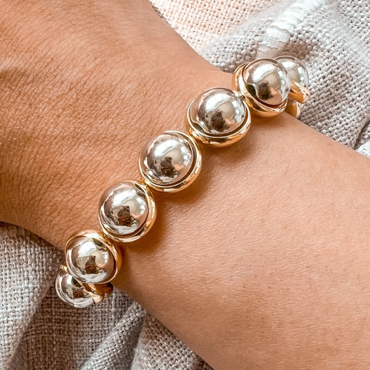 Silver Beads and Gold