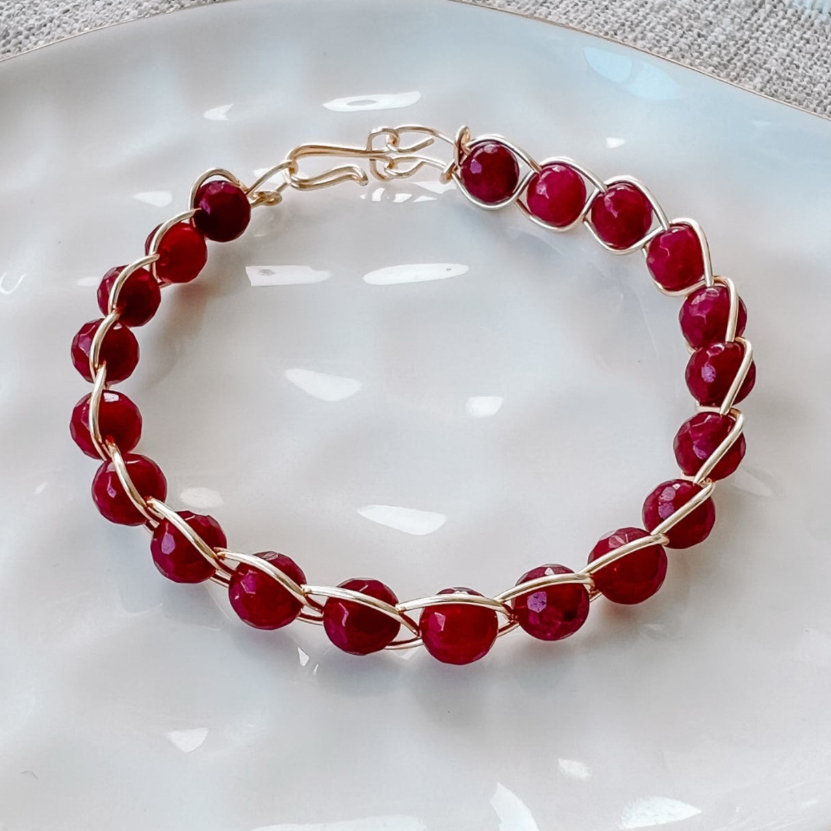 Garnet Bangle