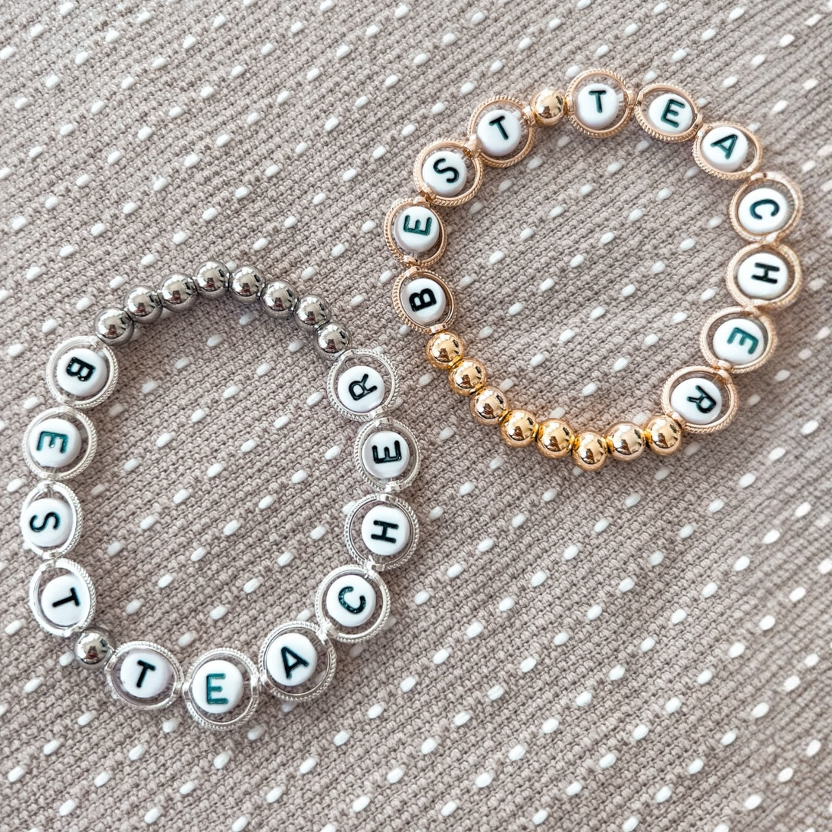 "Best Teacher" Bracelet