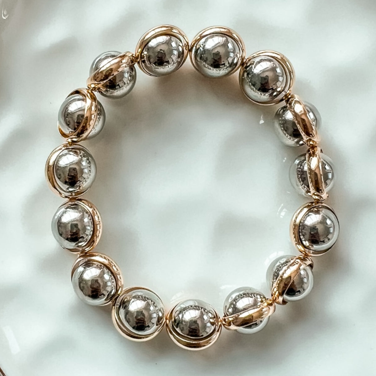 Silver Beads and Gold