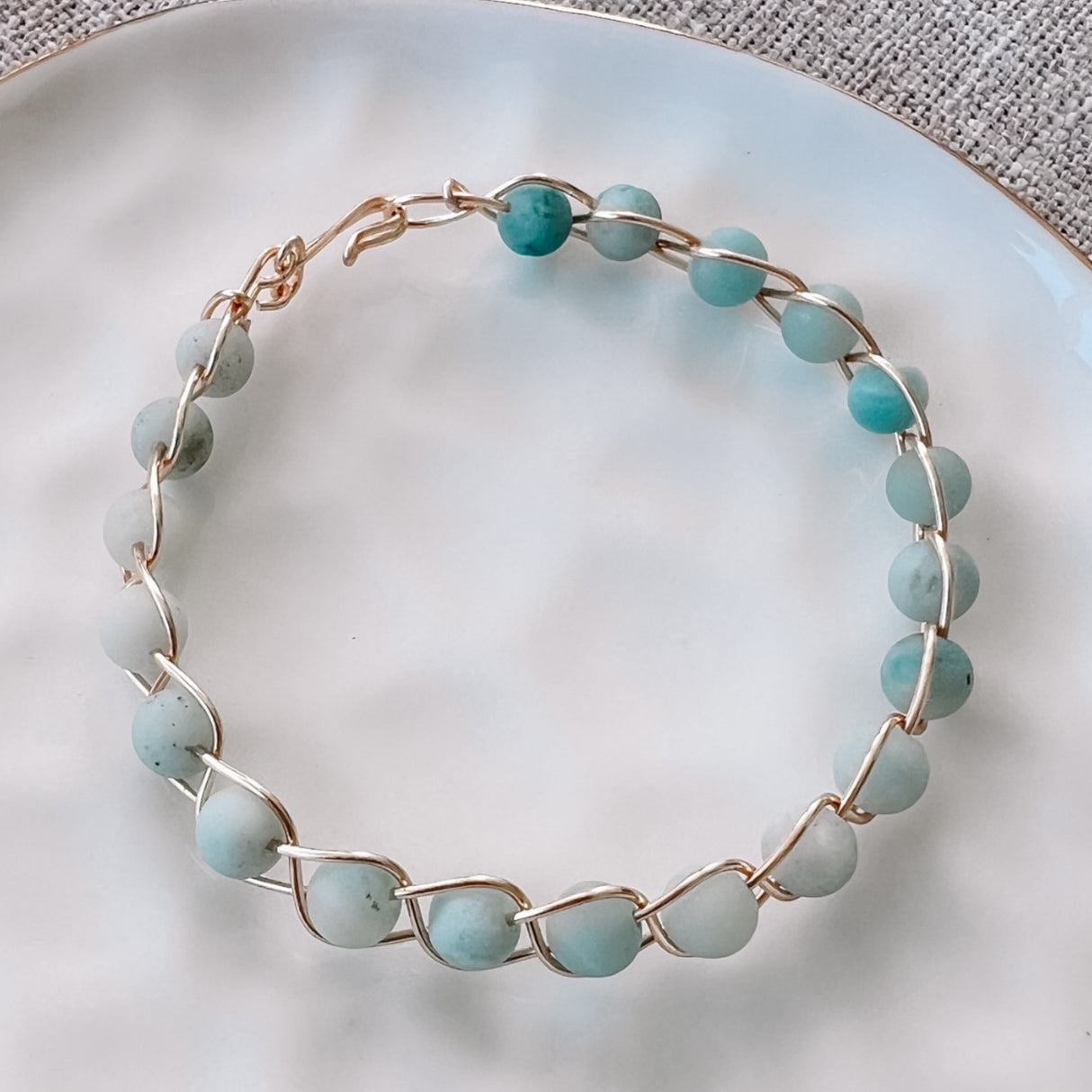 Amazonite Bangle