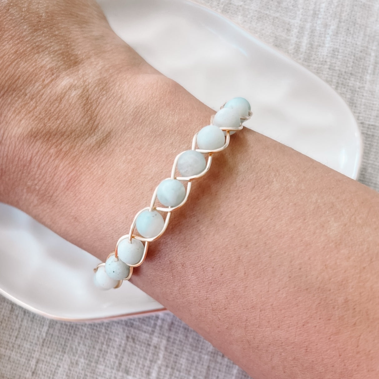Amazonite Bangle
