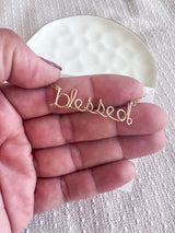 14k Gold Filled Custom Wired Necklace