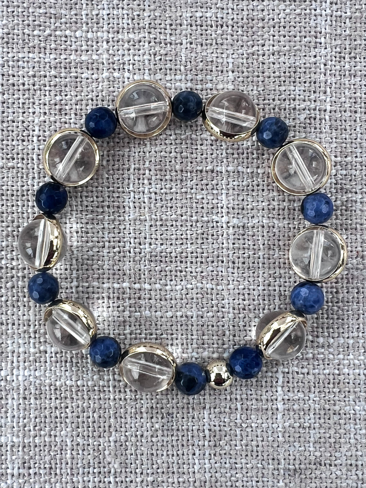 Clear Quartz & Sodalite (Clarity, Insight, Problem-Solving)