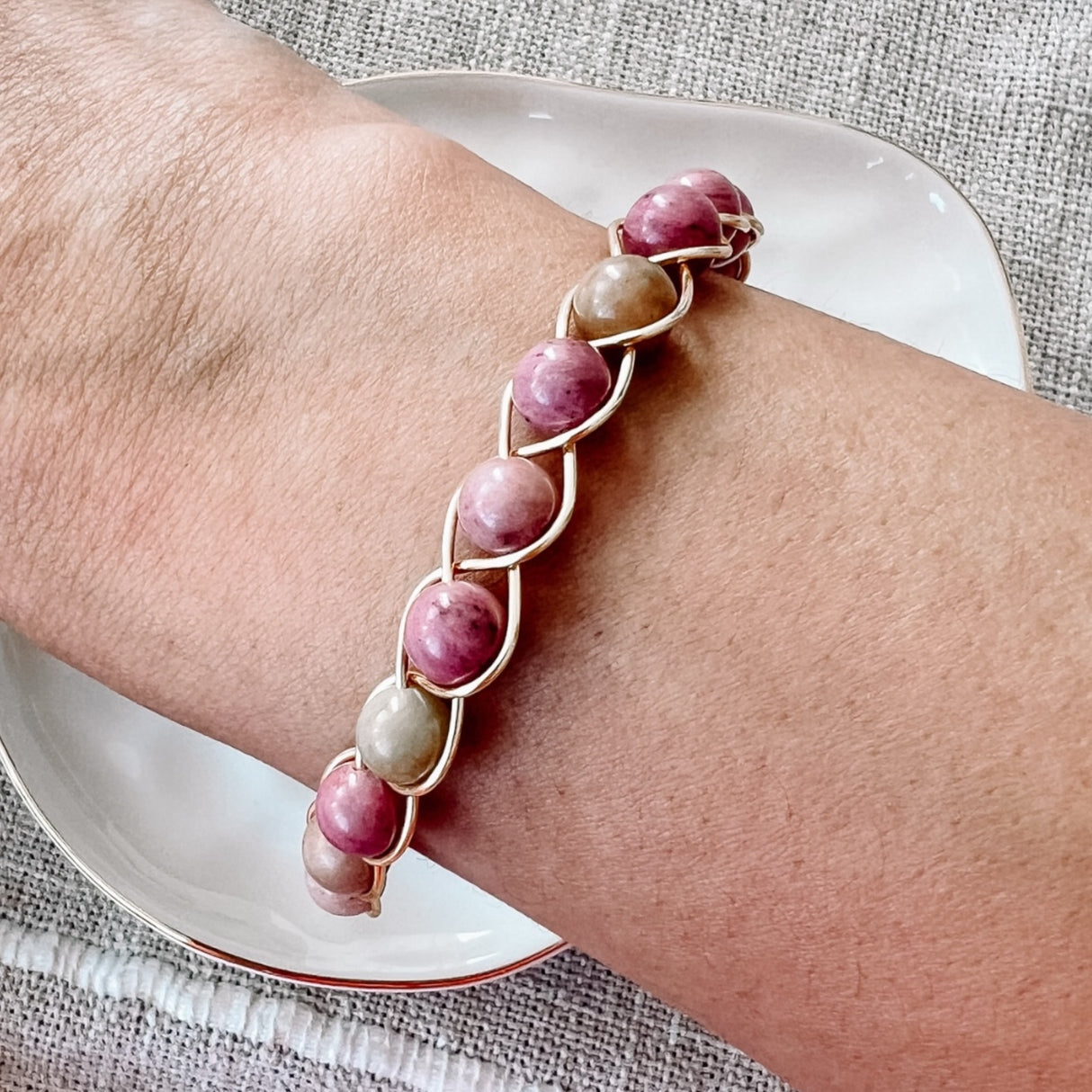 Rhodonite Bangle