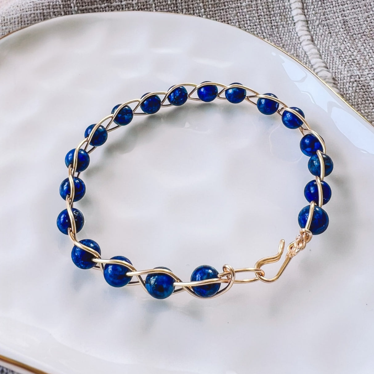 Lapis Lazuli Bangle