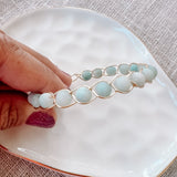 Amazonite Bangle