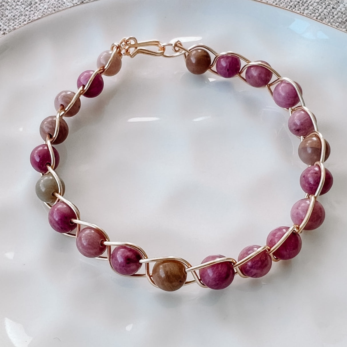 Rhodonite Bangle
