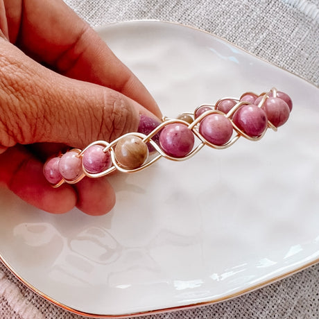 Rhodonite Bangle